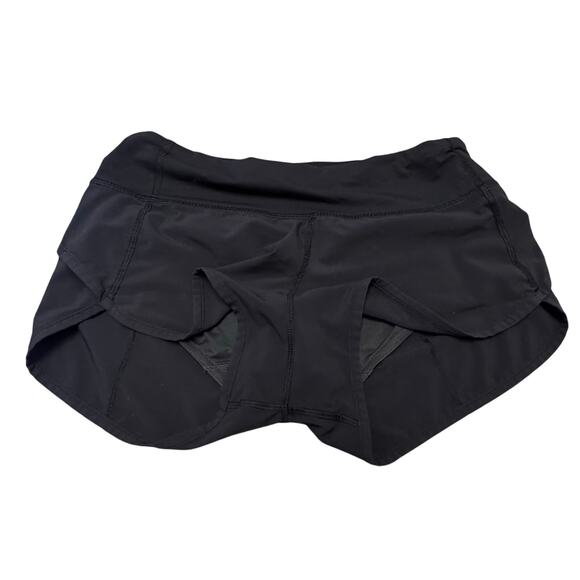 Lululemon Black Athletic Running Shorts – Size 4 - Picture 2 of 5